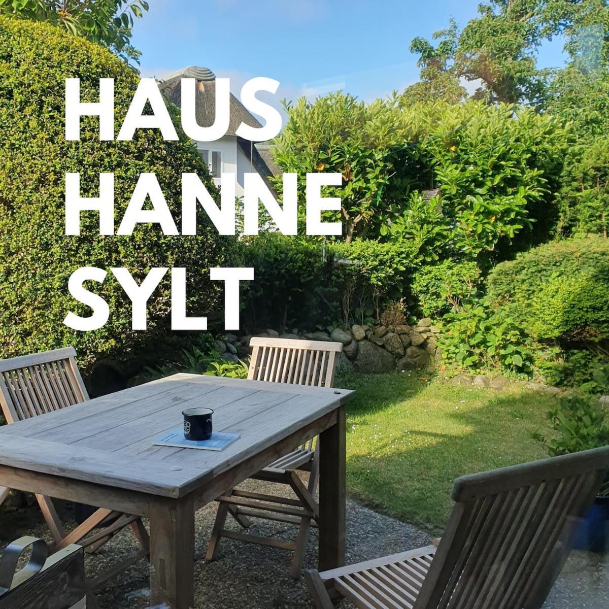 Haus Hanne Sylt Ferienhaus Extérieur photo